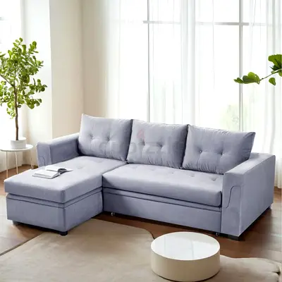 Brand New L shaped 3 seatar sofa with storage