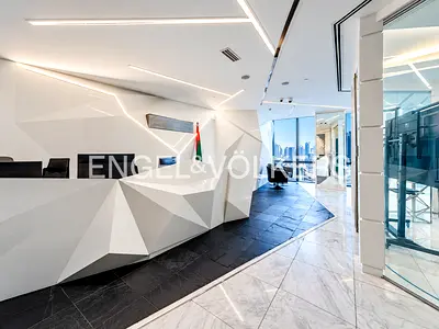 Grade A | Full Burj Khalifa View | Turnkey Office