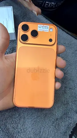 Used Orange iPhone with Triple Camera - Good Condition