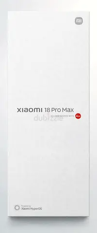 Xiaomi 18 pro Max 16/512GB Blue Brand New Sealed