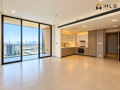 Skyline View 1BR | Binghatti Ghost | Modern Open-Plan Layout