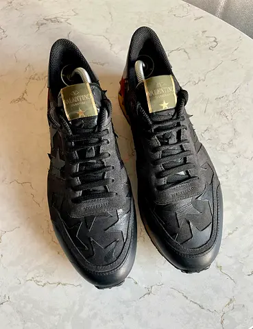 Valentino Garavani Rockrunner Camouflage Sneakers