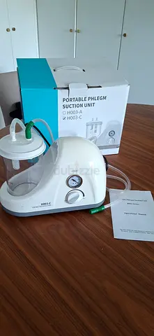 Portable Phlegm Suction Unit / Medical Suction Machine - Perfect Condition