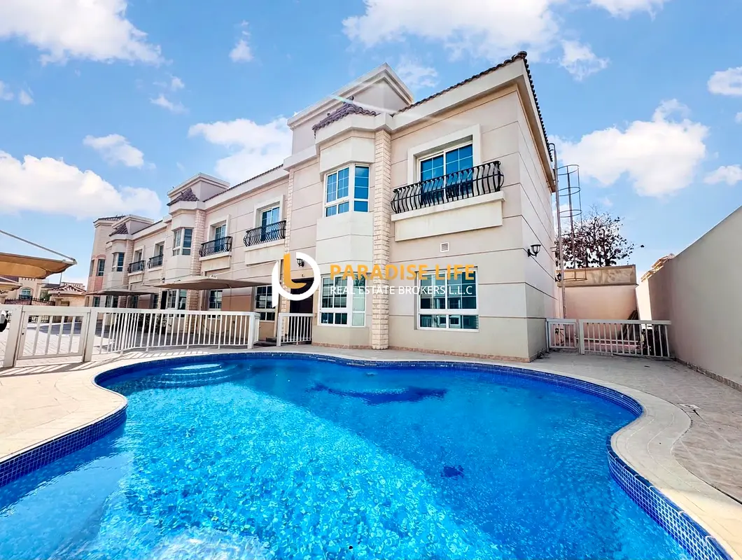 Spacious 3 Master Bedroom Villa | Shared Pool | Mirdif Park