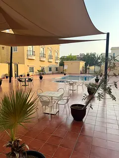 Corner villa for annual rent in Al Sabkha | 4 bedrooms | 2 master bedrooms | Majlis | Living area | 