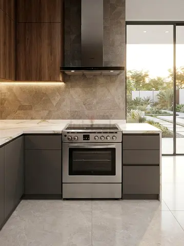 Hoover Induction Cooker 60x60Cm With Oven, Very Good Condition