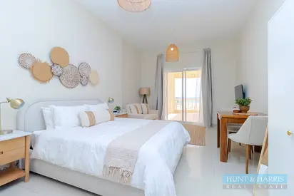 Upgraded Studio for Rent in Al Hamra - Casino and Sea View