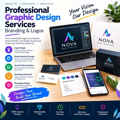 Professional Graphic Design Services - Branding & Logos