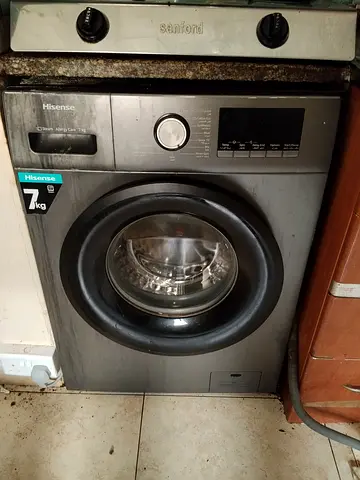 Hisense 7kg front load washing machine for sale
