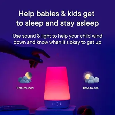 Hatch Rest Baby Sound Machine, Night Light | 2nd Gen | Registry Essential, Sleep Trainer, Routine Bu