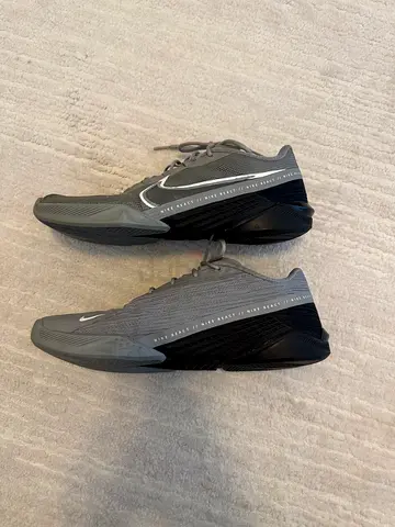 Men's Nike Training Shoes US 11.5/EU 45.5/UK 10.5 - Grey, gently used