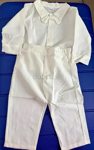 Boy baptism dress unused in original packing