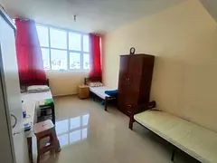 BED SPACE IN SHABIA 12 FOR KERALITE ..NEAT AND CLEAN NEW BIG ROOM (3 PERSON) 1100 AED