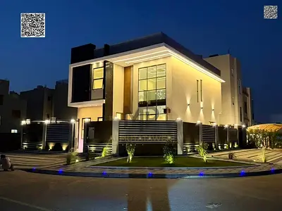 Luxury Villa with Pool for Sale in Al Helio 2 – Ajman | Strategically located directly on Sheikh Mohammed Bin Zayed Road; freehold ownership available