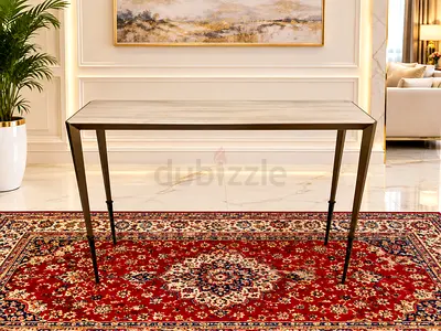 Olivia's Luxury Classic Tall Console Table - Elegant Designer Style