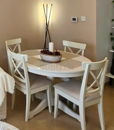 Ikea Dining table with 4 chairs