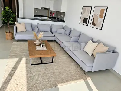 Ikea Sodhram Corner sofa gray