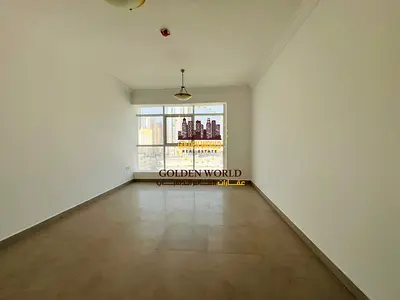 No commission Great offer Two bedroom apartment in Al Majaz 2 Al Wahda Street with open view Master bedroom Two bathrooms Nice finishing Prime locatio