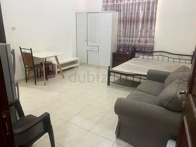 No commission, Fully furnished Studio available at mbz zone 25 with parking for south indian family