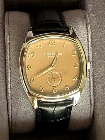 Andersson & Co men's leather strap   2026 -salmon daile