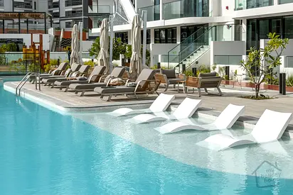 Luxe Brand-New 2BR | Pool, Gym & Dedicated Workspace | Special Rate