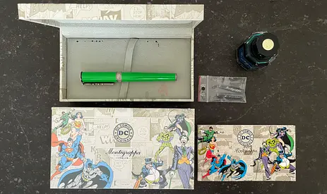 Montegrappa Green Lantern DC Comics Fountain Pen – Collector’s Piece
