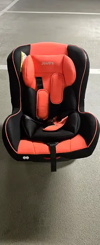 Used Infant Car Seat - Black & Coral, Good Condition
