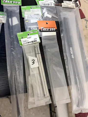 Old school parts For sale new parts trex 700 ,trex 600,trex ,trex 500 ,trex 450,trex 250 message me