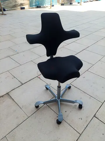 .Hag Capisco 8106 Chair Adjustable Seat Depth and Backrest Height