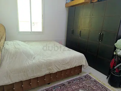 Double bed with large wardrobe - good condition, ready to use