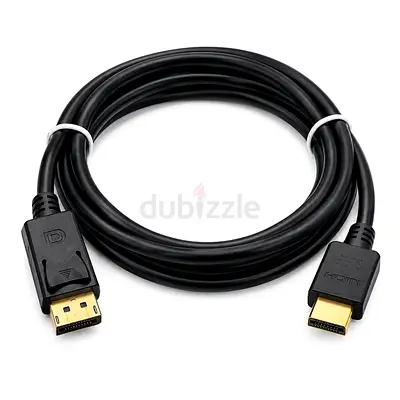 HP DisplayPort to HDMI Cable 2M – Male to Male
