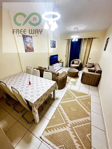 🏡 For Rent in Ajman – Al Nuaimiya 2 ✨ Fully Furnished 2-Bedroom Apartment with Living Room 📍 Al Nuaimiya 2 – King Faisal Street 🚗 Next to Al-Futta