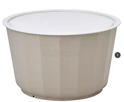 IKEA LÅGASKÄR Coffee table, outdoor, beige