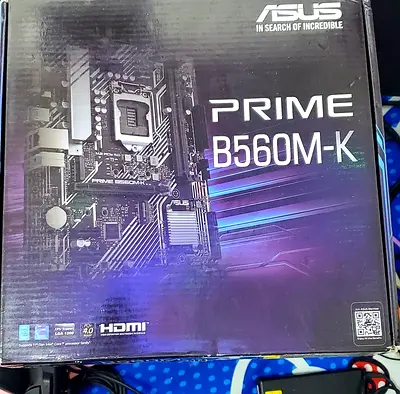 ASUS PRIME B560M-K Motherboard - LGA 1200, Micro ATX Brand new with all accessories