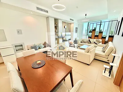Exclusive Luxury 1BR | Fully Furnished | Full Sea View | Free Parking | Gym & Pool | Great Offer