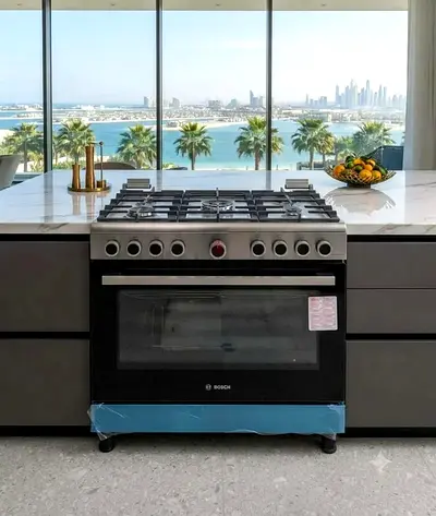 Bosch series 8 new model gas cooker for sell 90×60cm 💯 good working
