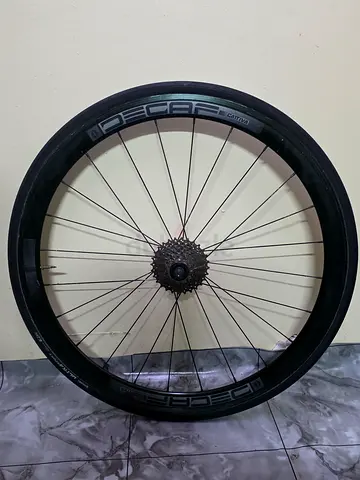 Decaf road bike wheels rim break
