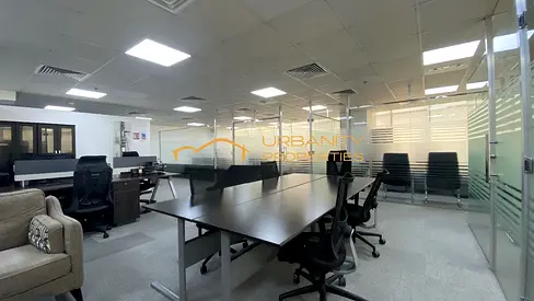 Move-In Ready Office in JLT | 1,684.77 sq.ft. | Furnished + 1 Parking | AED 195,000/yr