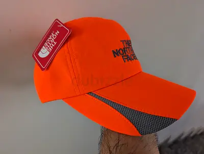 Bright Orange Adjustable Baseball Cap
