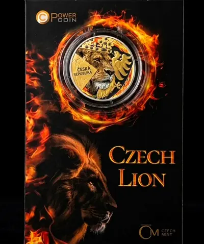 2024 czheck lion silver coin.1oz .