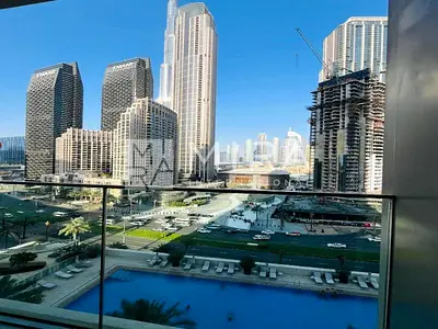 3BR with Maid Room| Burj Khalifa View| Larg layout
