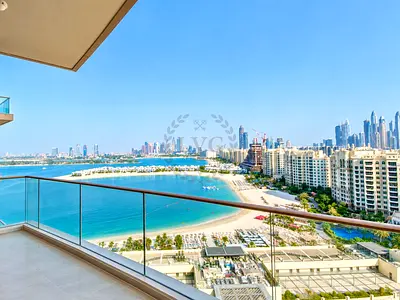 Skyline & Serene Sea View | 2BR + Study | Vacant