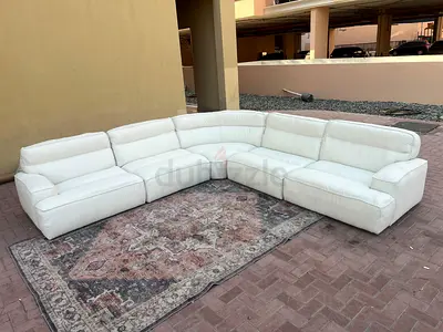 Same like new Condition Marina Home Sumo Sectional Corner Sofa Beige