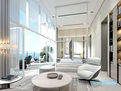 Below OP-Corner Unit - 1 Bed for Sale - Mina Al Arab - Sea and Beach