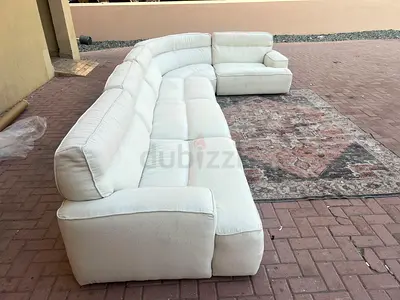 Selling in excellent Condition Marina Home Sumo Sectional Corner Sofa Beige
