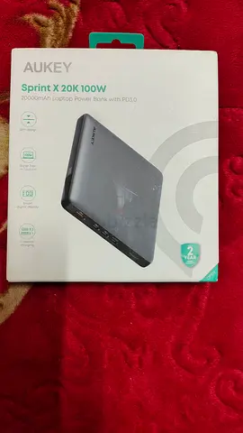 AUKEY 20,000mAh 100W Power Bank | USB-C PD 3.0 | Laptop Fast Charging