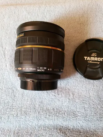 Tamron SP AF 24-135mm f/3.5-5.6 AD Aspherical  Macro for nikon camera  very clean