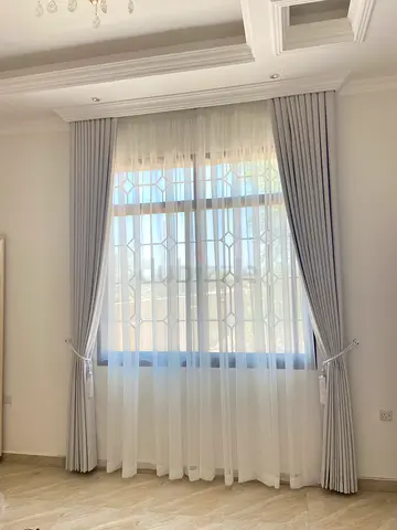 Custom made curtain with installation