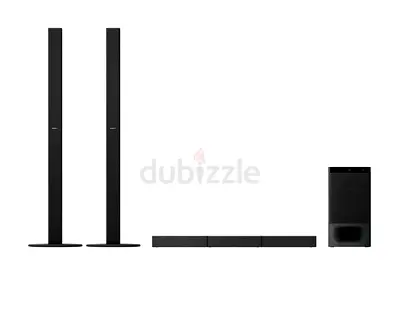 Sony 5.1 Home Theater Speaker System with Subwoofer and Tall Surrounds - Excellent Condition
