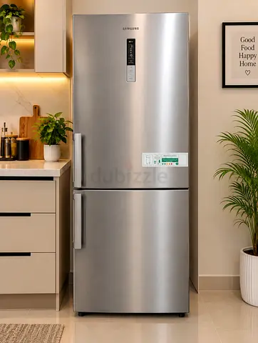 Samsung Stainless Steel Bottom-Freezer Refrigerator - Good Condition